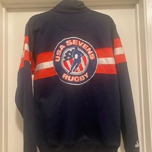 Rhino USA Sevens Rugby Varsity Jacket Size Men’s Medium